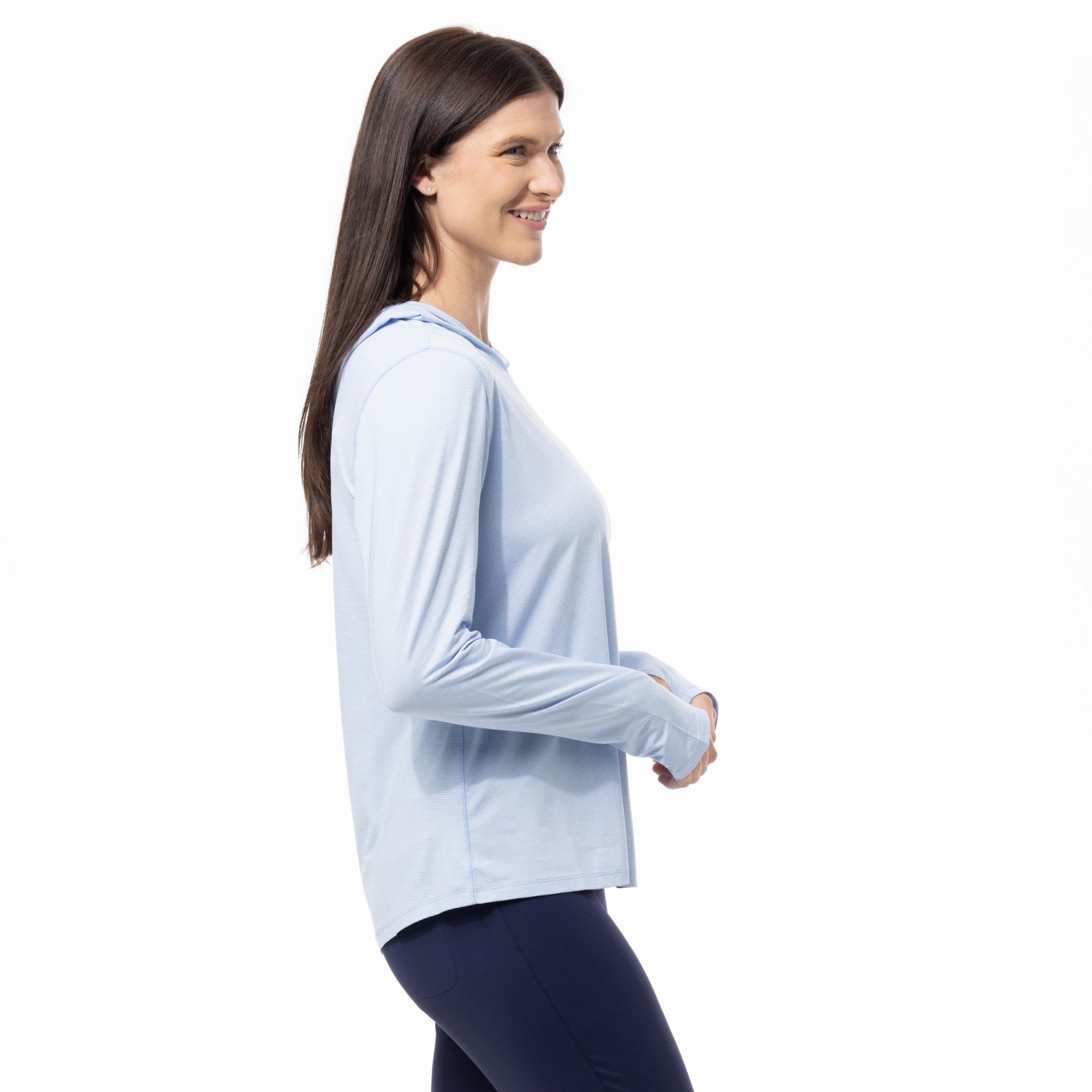 SanSoleil Women's SOLTEK ICE Mélange Golf Hoodie product image