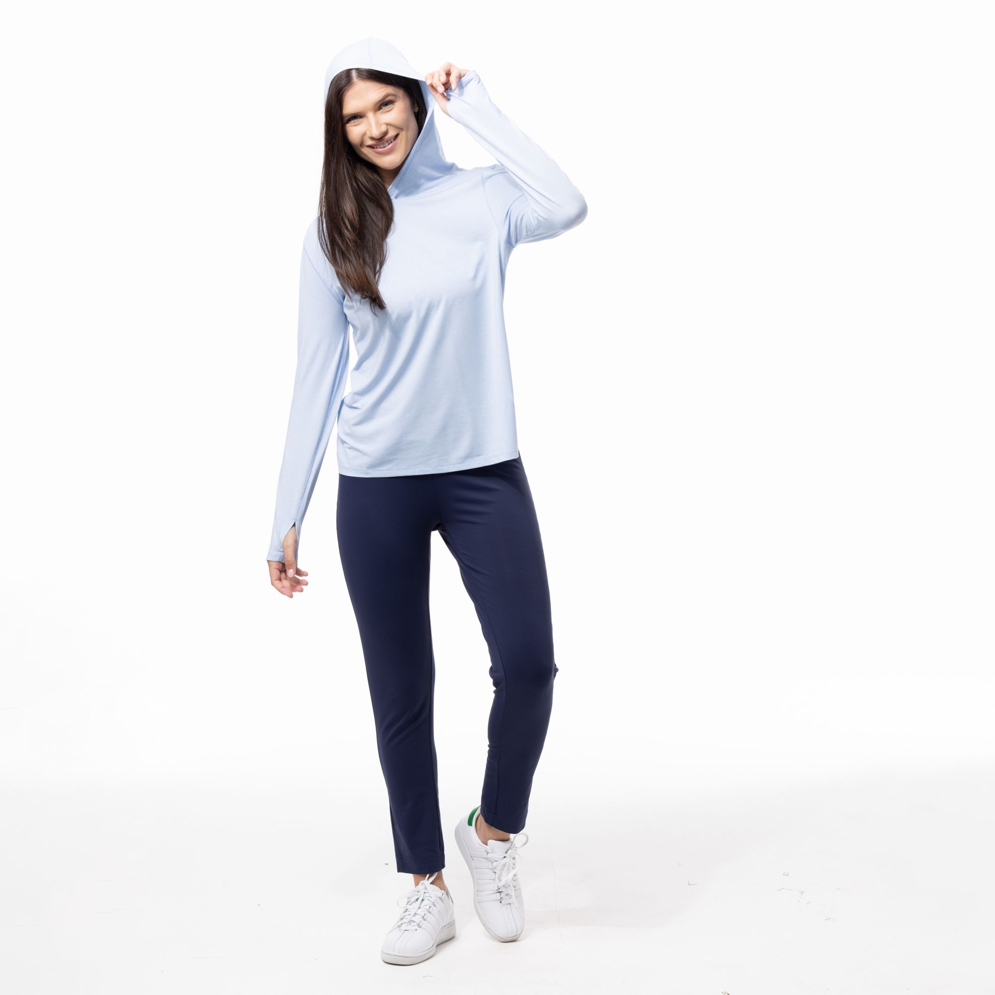 SanSoleil Women's SOLTEK ICE Mélange Golf Hoodie product image