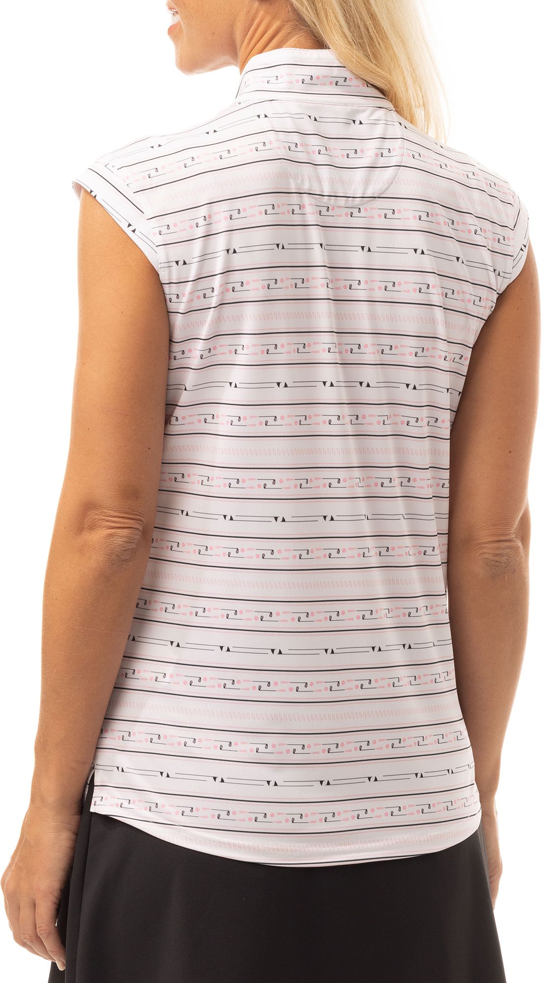 SanSoleil Women's Solcool Sleeveless Mock Neck Golf Shirt product image