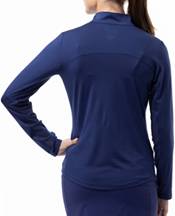 San Soleil Women's Solcool Color Block Long Sleeve Golf Shirt product image