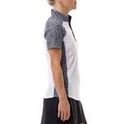 SanSoleil Women's SolCool Short Sleeve Mock Neck Shirt product image