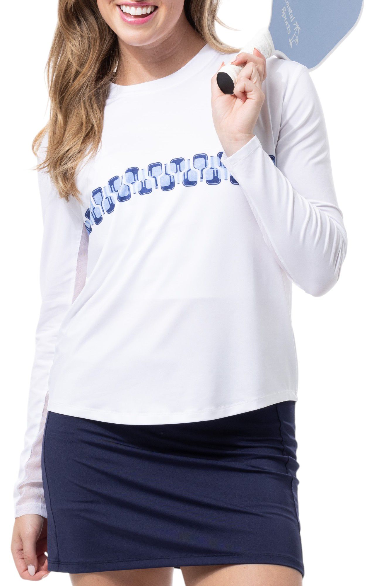 SanSoleil Women's Sunglow Novelty Tennis T-Shirt product image
