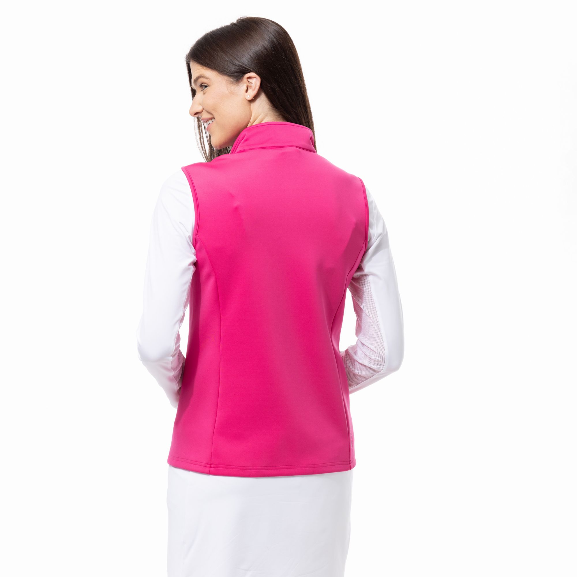 SanSoleil Women's Sol-Layer Solid Golf Vest product image