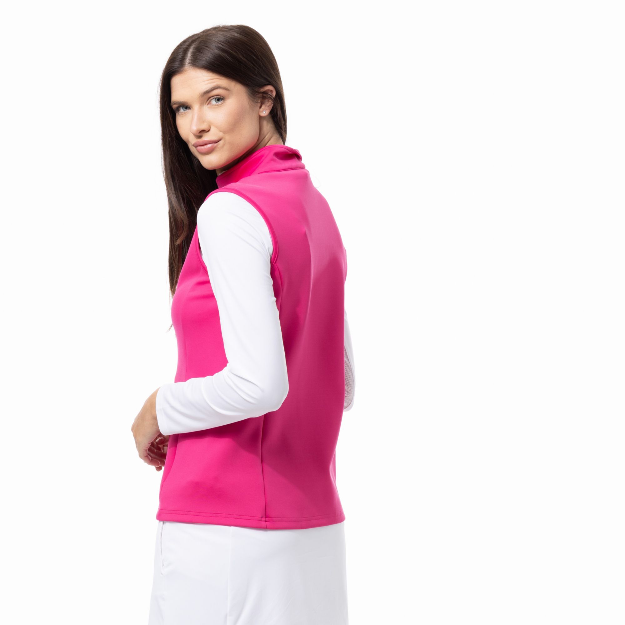 SanSoleil Women's Sol-Layer Solid Golf Vest product image