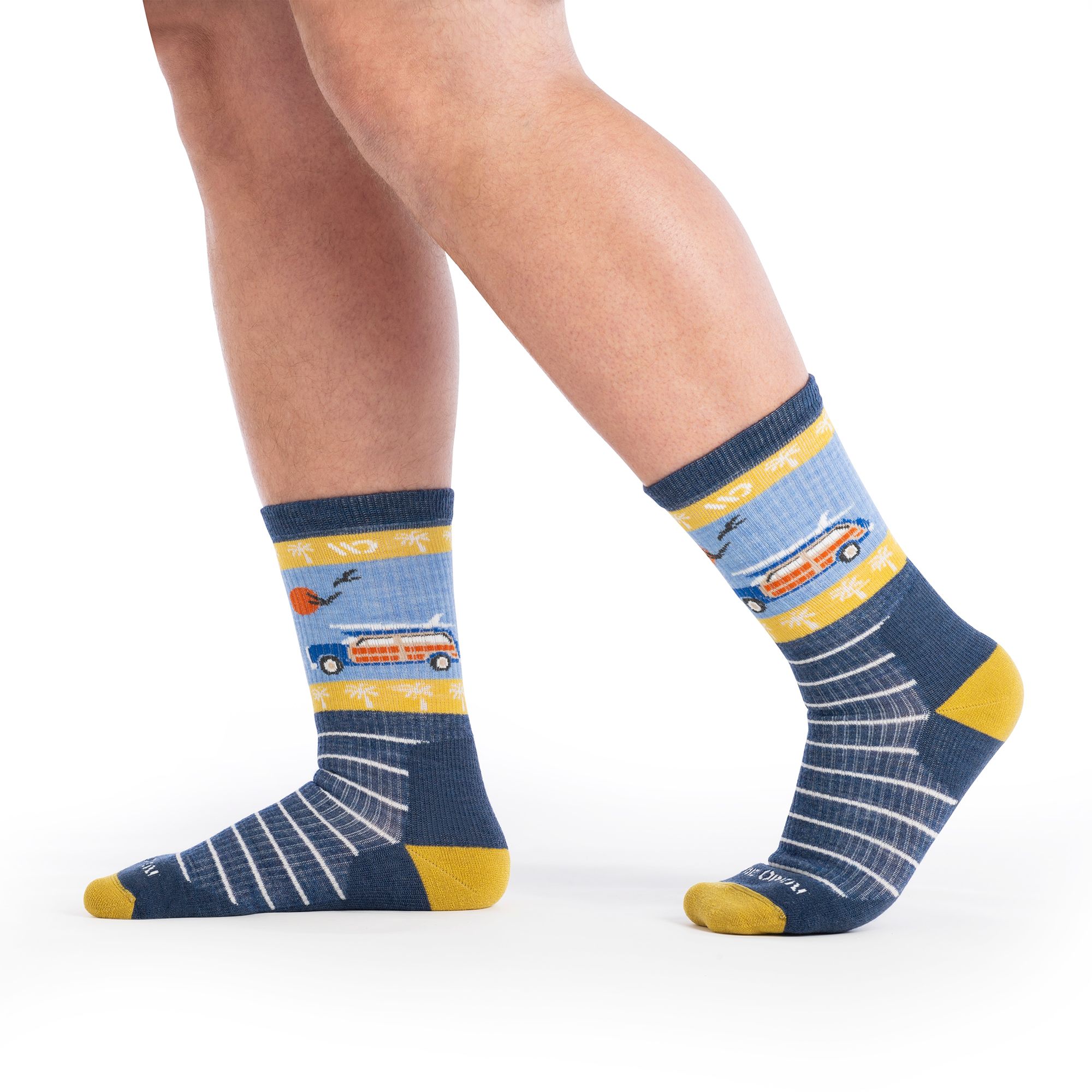 Wide Open Men's Way Back Cushioned Crew Socks product image