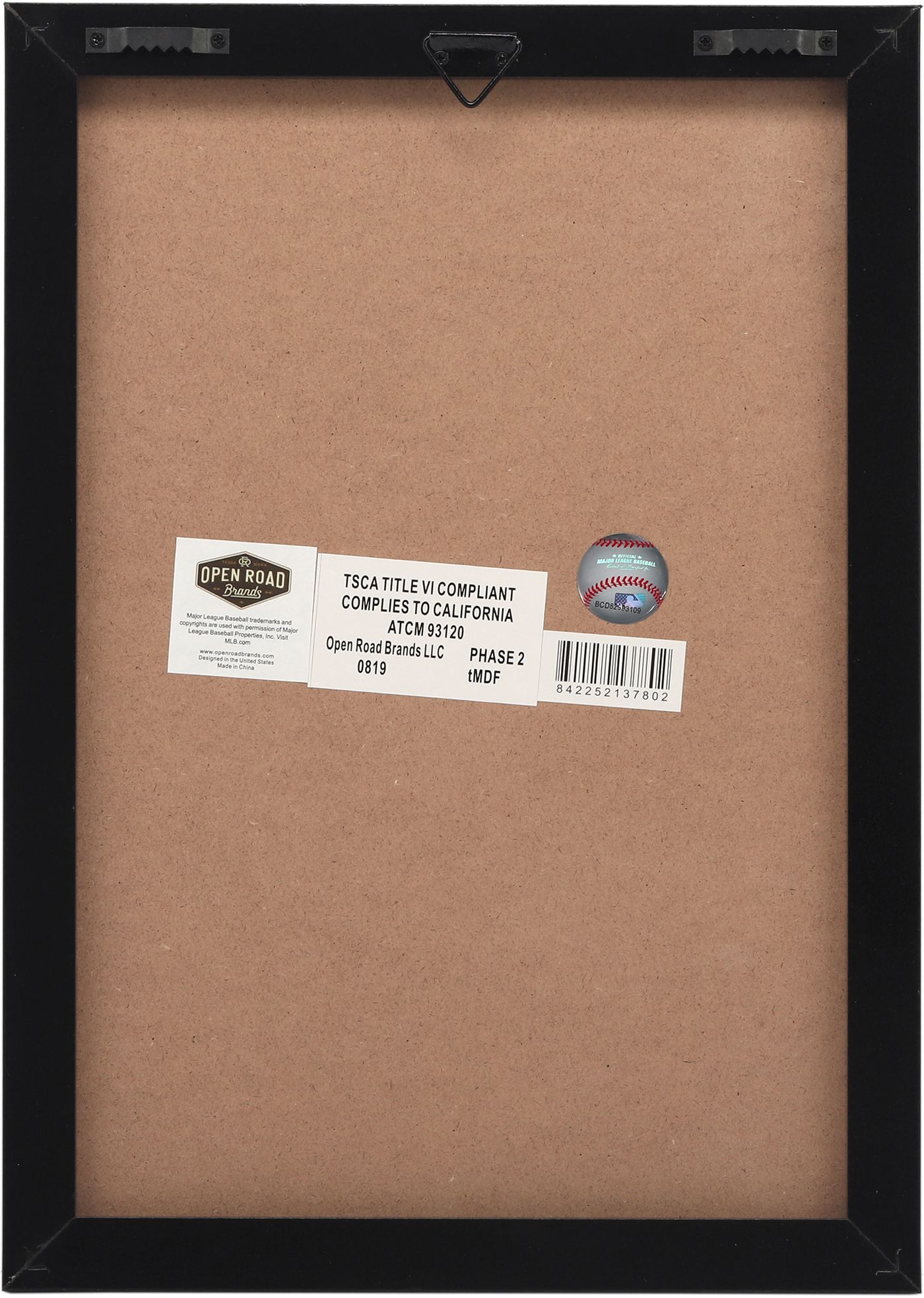 Open Road Houston Astros Framed Wood Sign product image