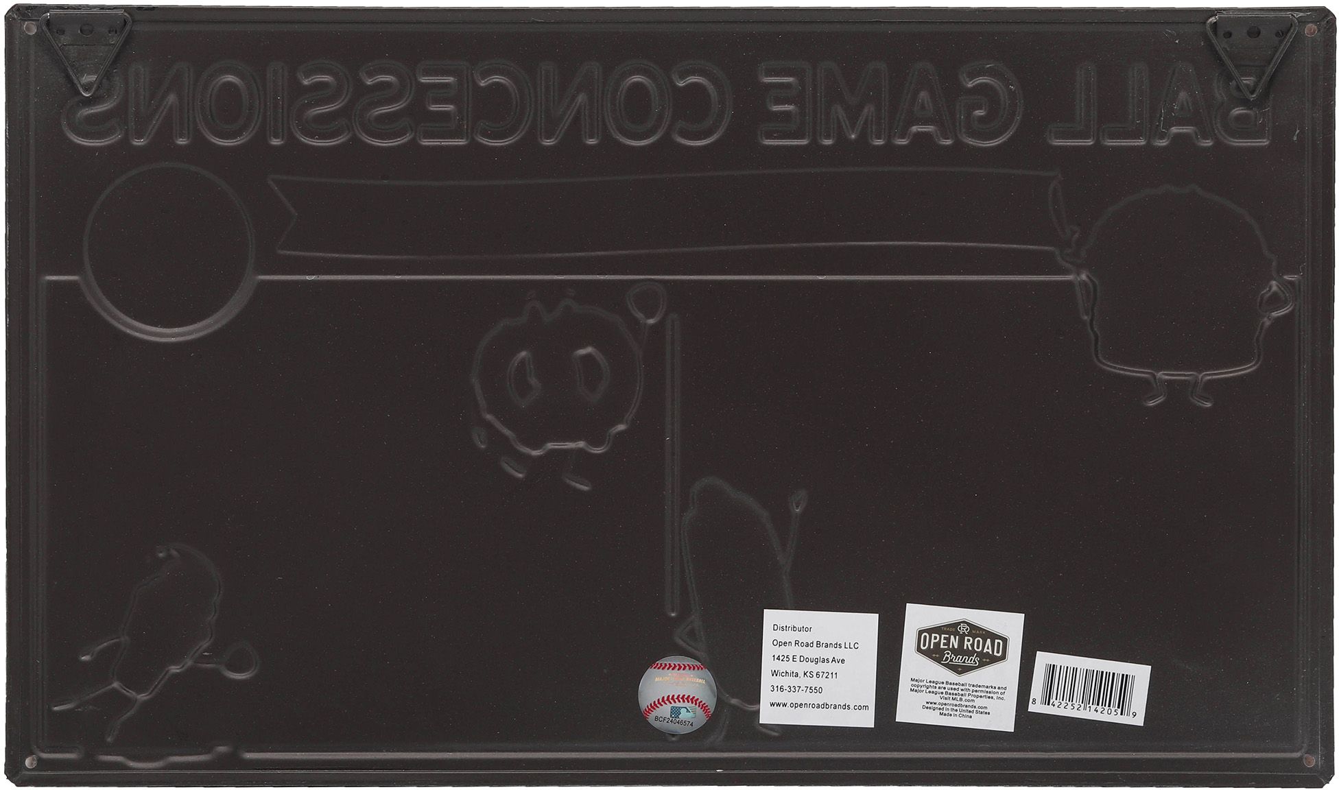 Open Road Houston Astros Concessions Sign product image