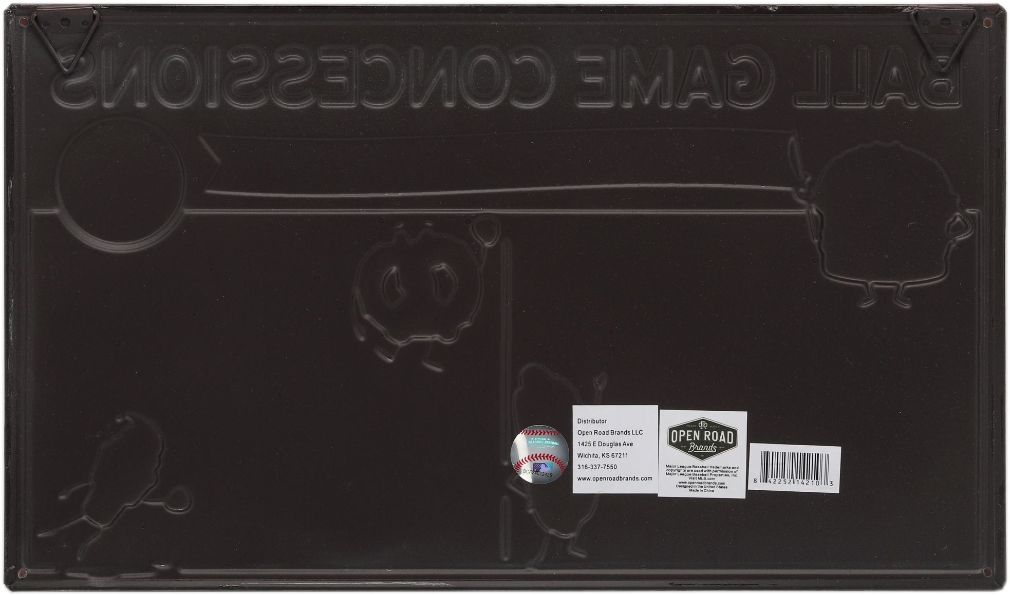 Open Road Los Angeles Dodgers Concessions Sign product image