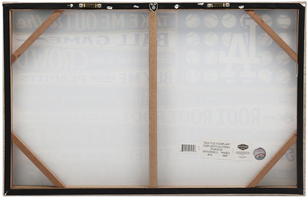Open Road Los Angeles Dodgers Ball Game Canvas product image