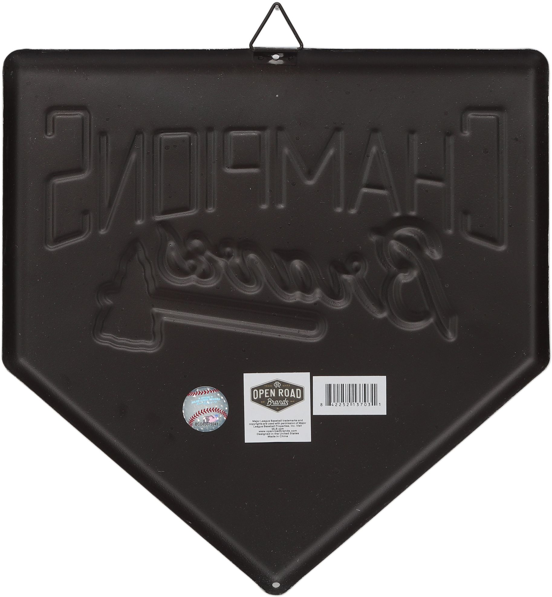 Open Road Atlanta Braves Home Plate Sign product image