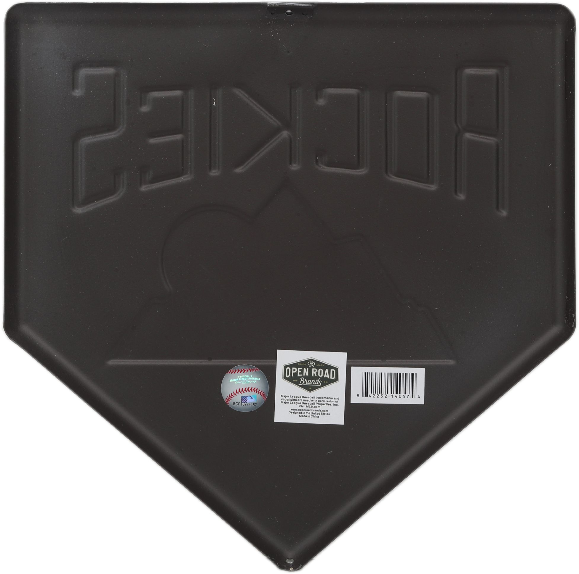Open Road Colorado Rockies Home Plate Sign product image