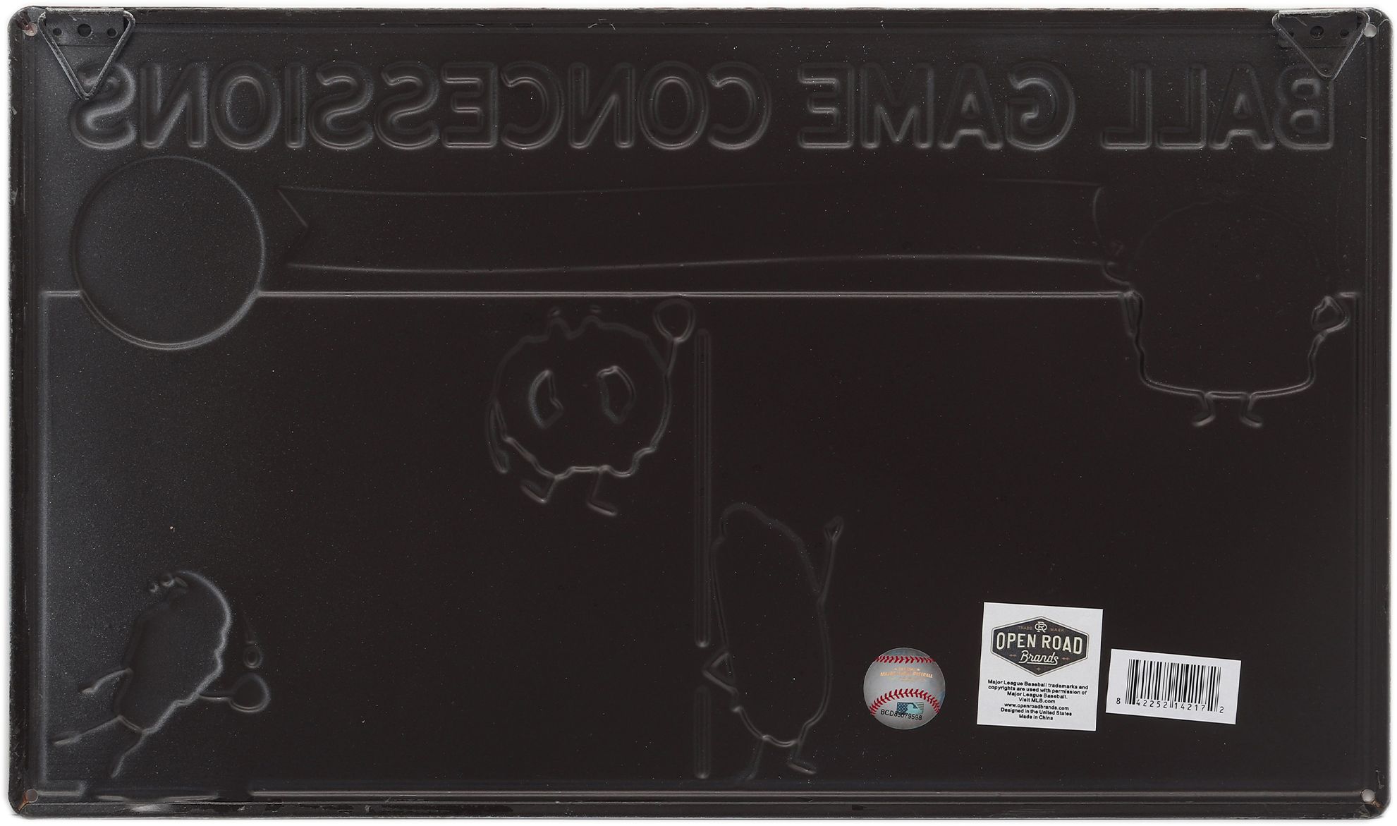 Open Road Milwaukee Brewers Concessions Sign product image