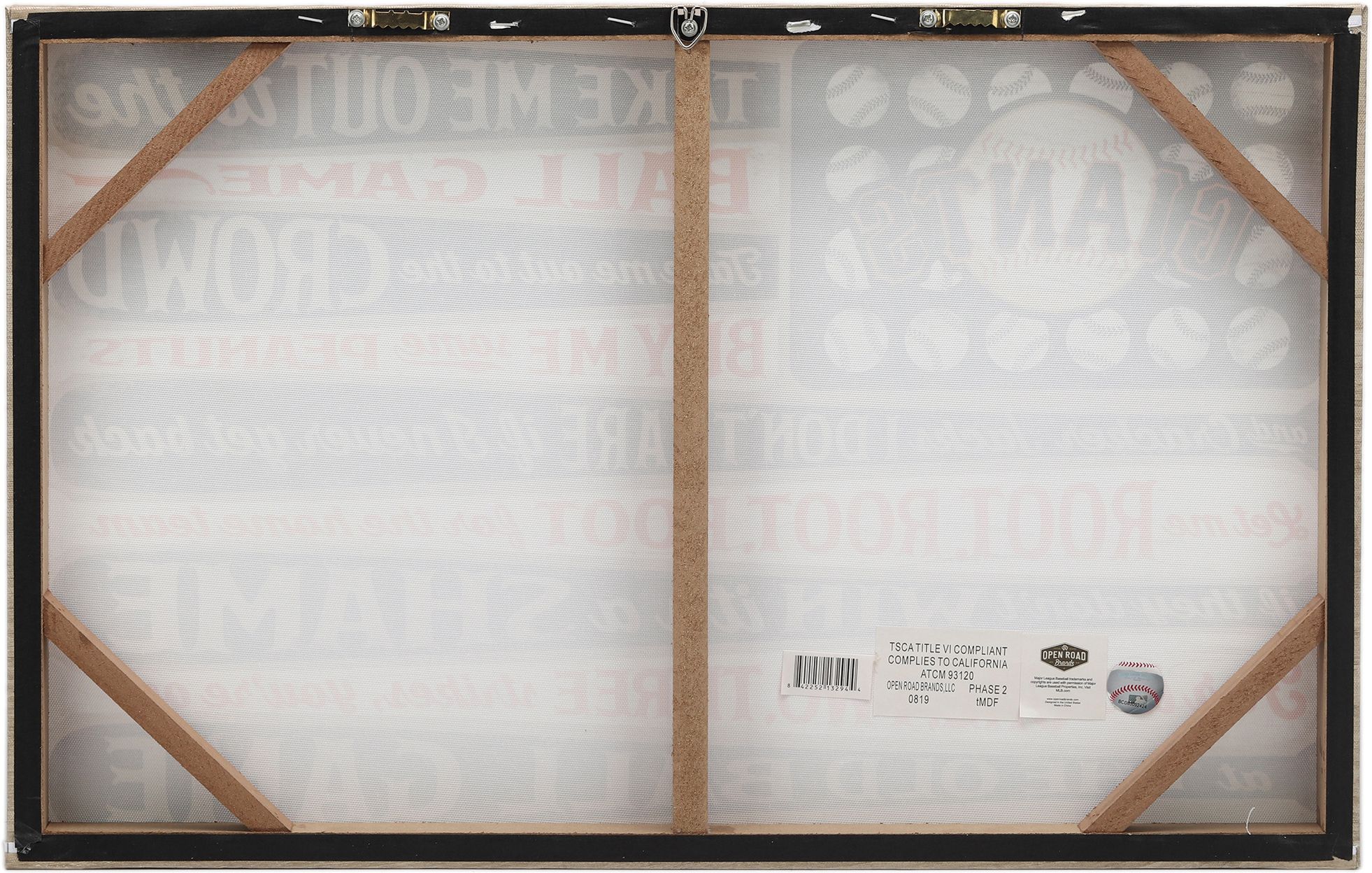 Open Road San Francisco Giants Ball Game Canvas product image