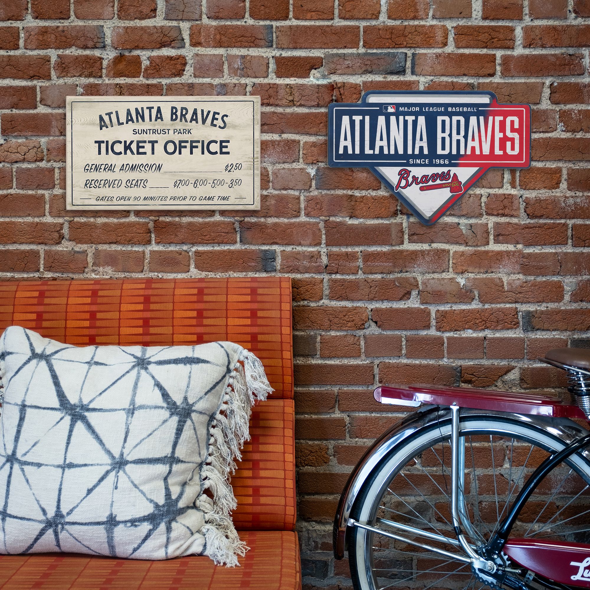 Open Road Atlanta Braves Ticket Office Sign product image