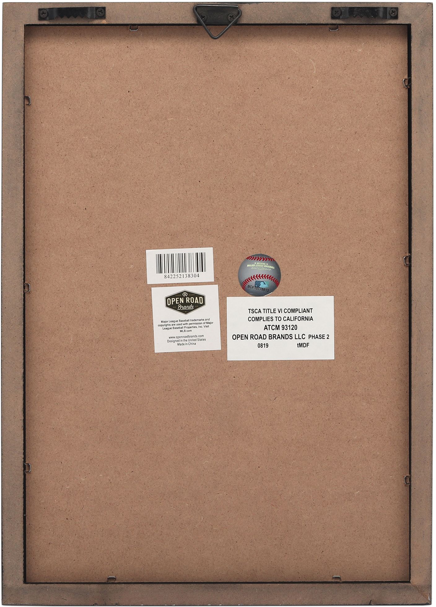 Open Road Chicago Cubs Framed Wood Sign product image