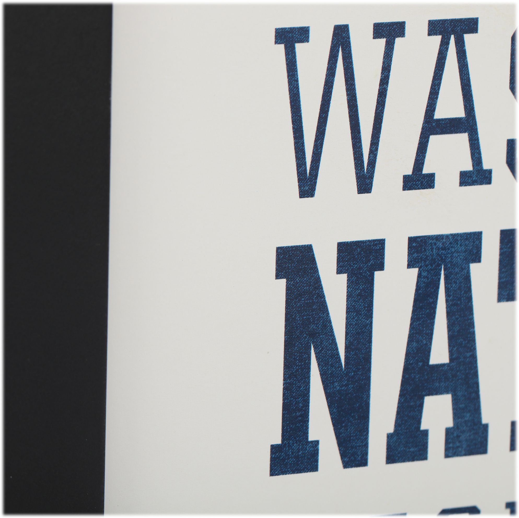 Open Road Washington Nationals Framed Wood Sign