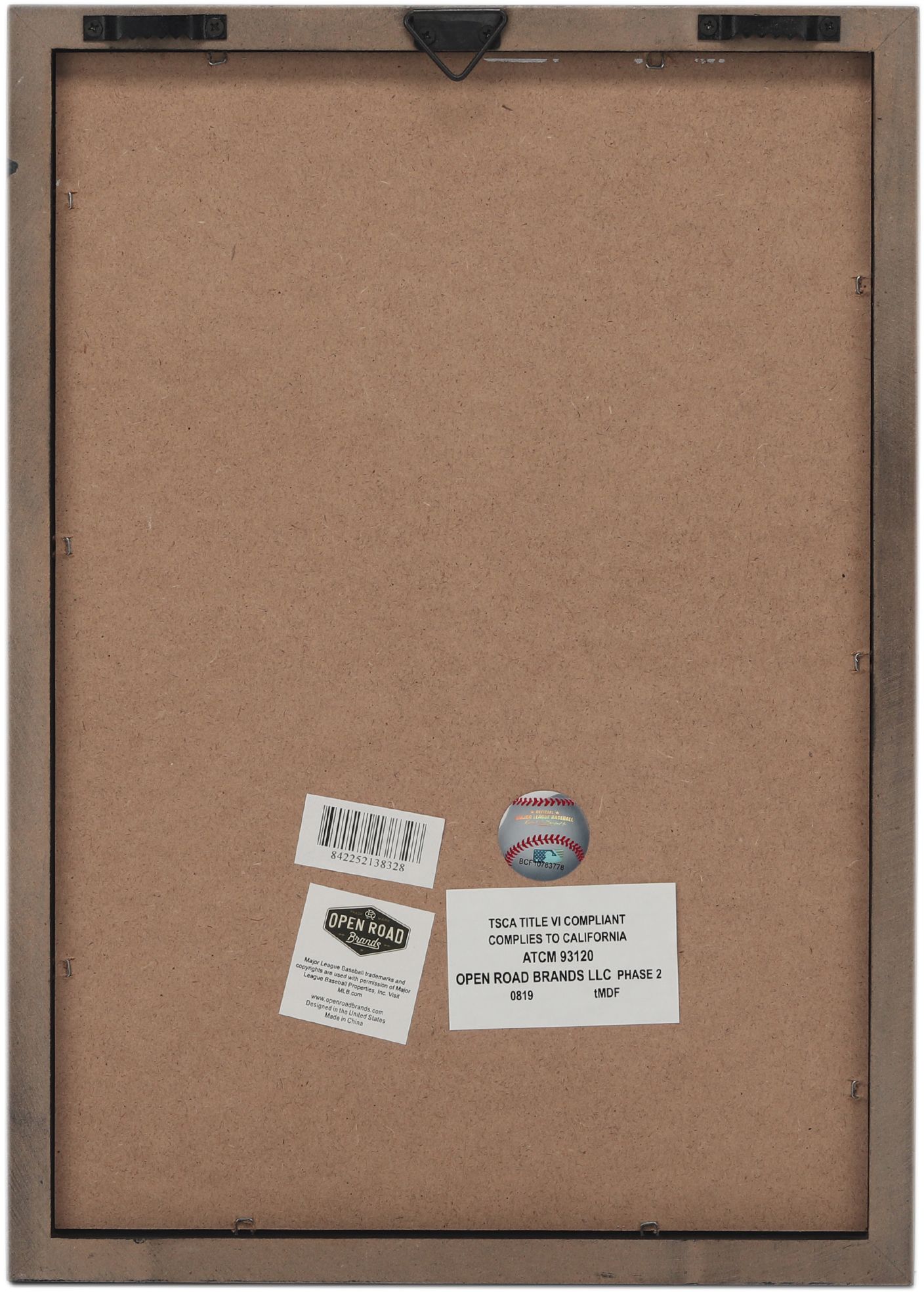 Open Road New York Mets Framed Wood Sign product image