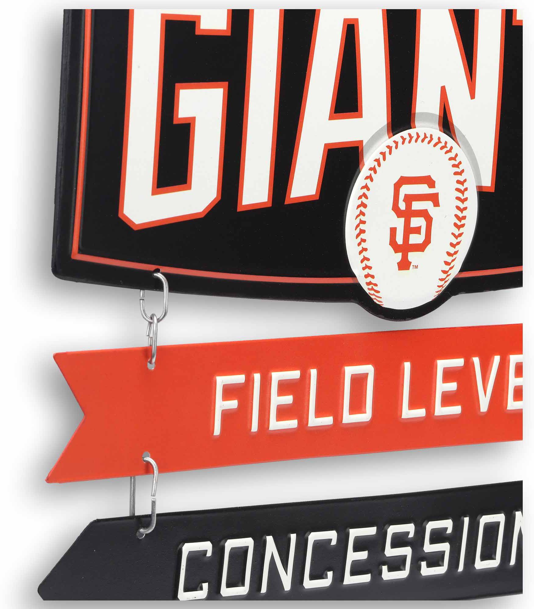Open Road Brands San Francisco Giants Field Metal Sign product image