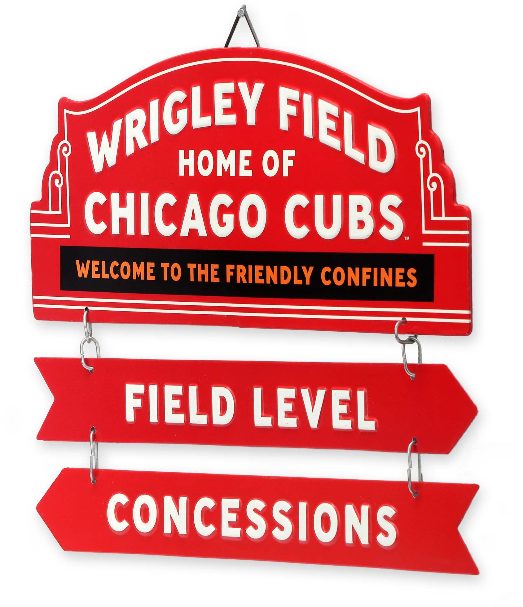 Open Road Chicago Cubs Field Metal Sign product image