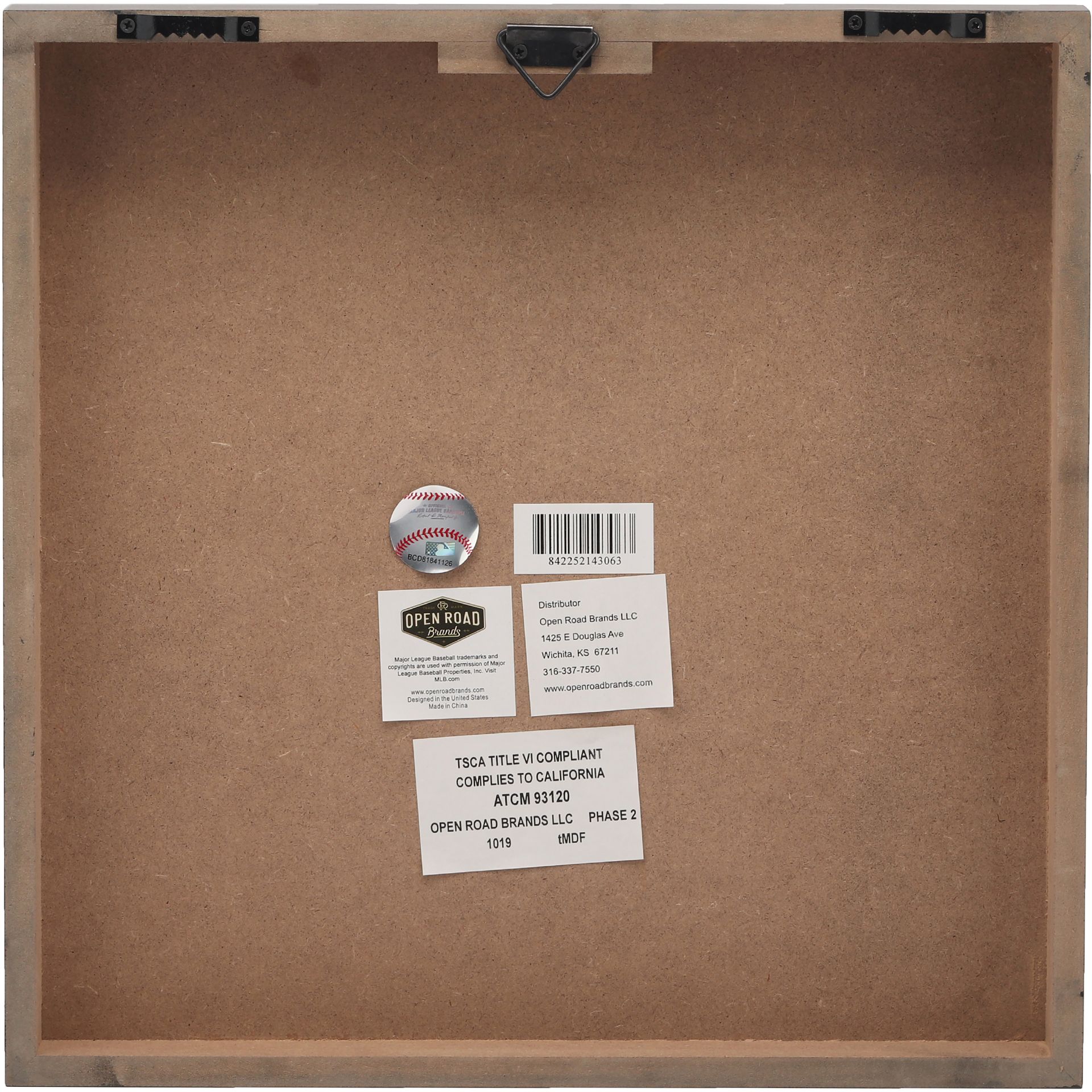 Open Road Texas Rangers Framed Stadium Sign product image