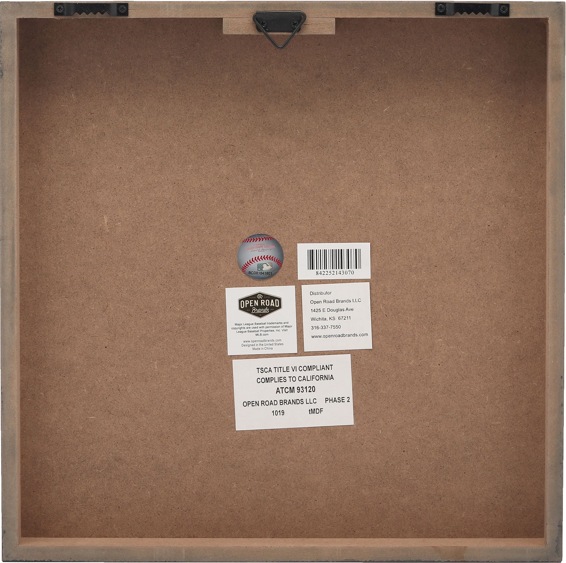 Open Road Washington Nationals Framed Stadium Sign product image