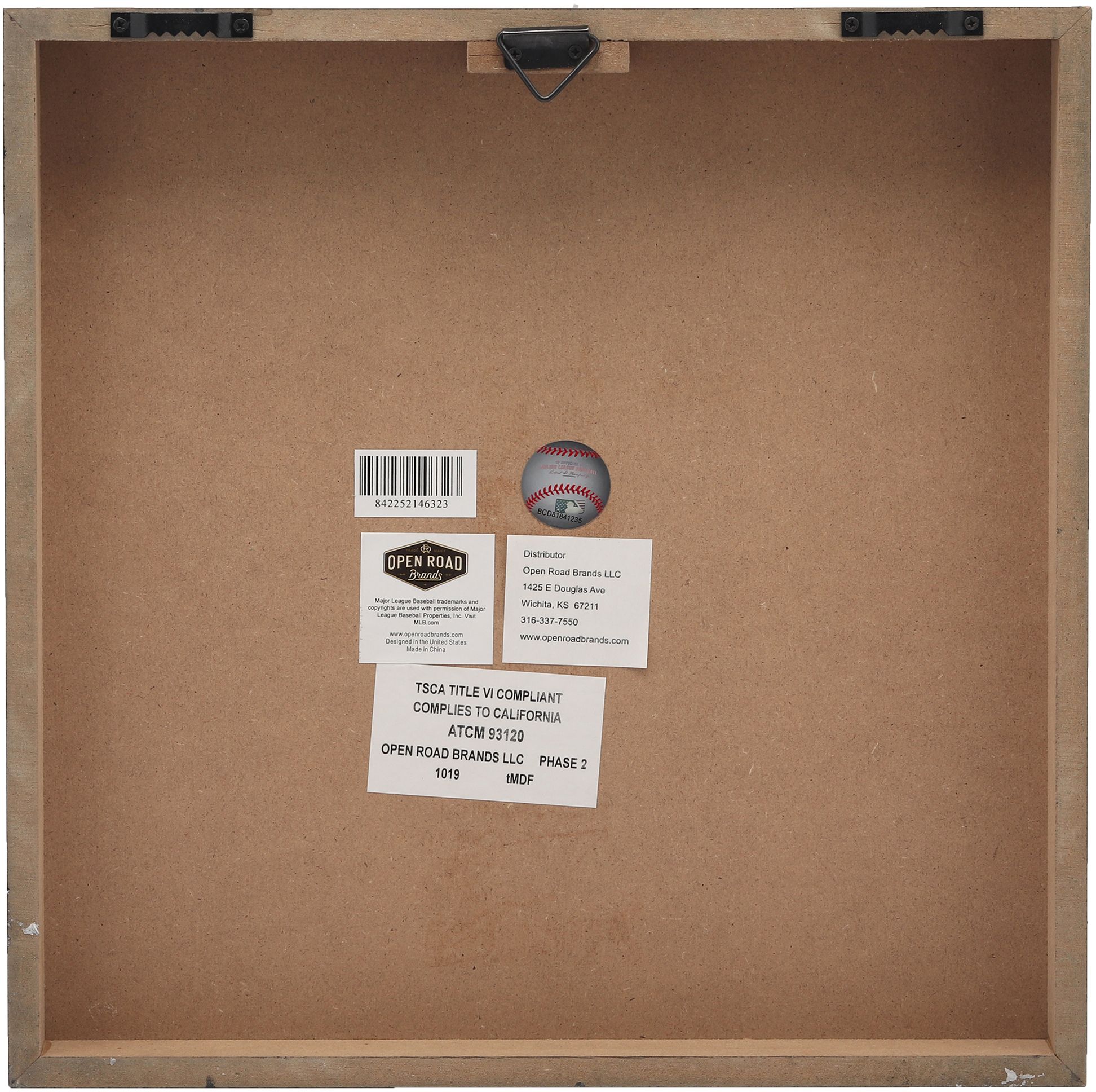 Open Road Milwaukee Brewers Framed Stadium Sign product image