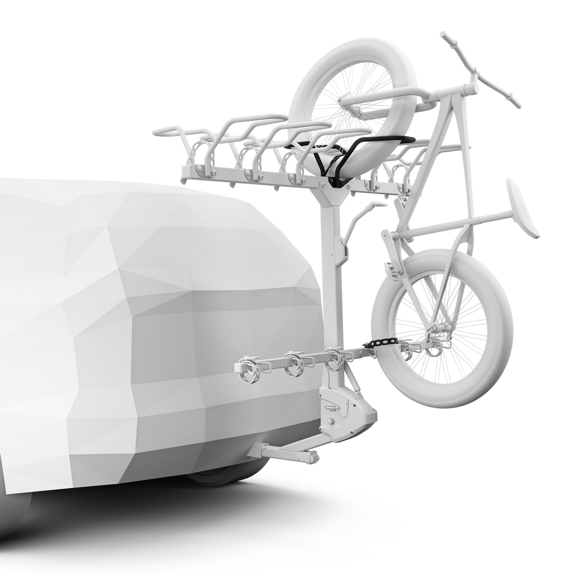 Thule ReVert fatbike wheel basket product image