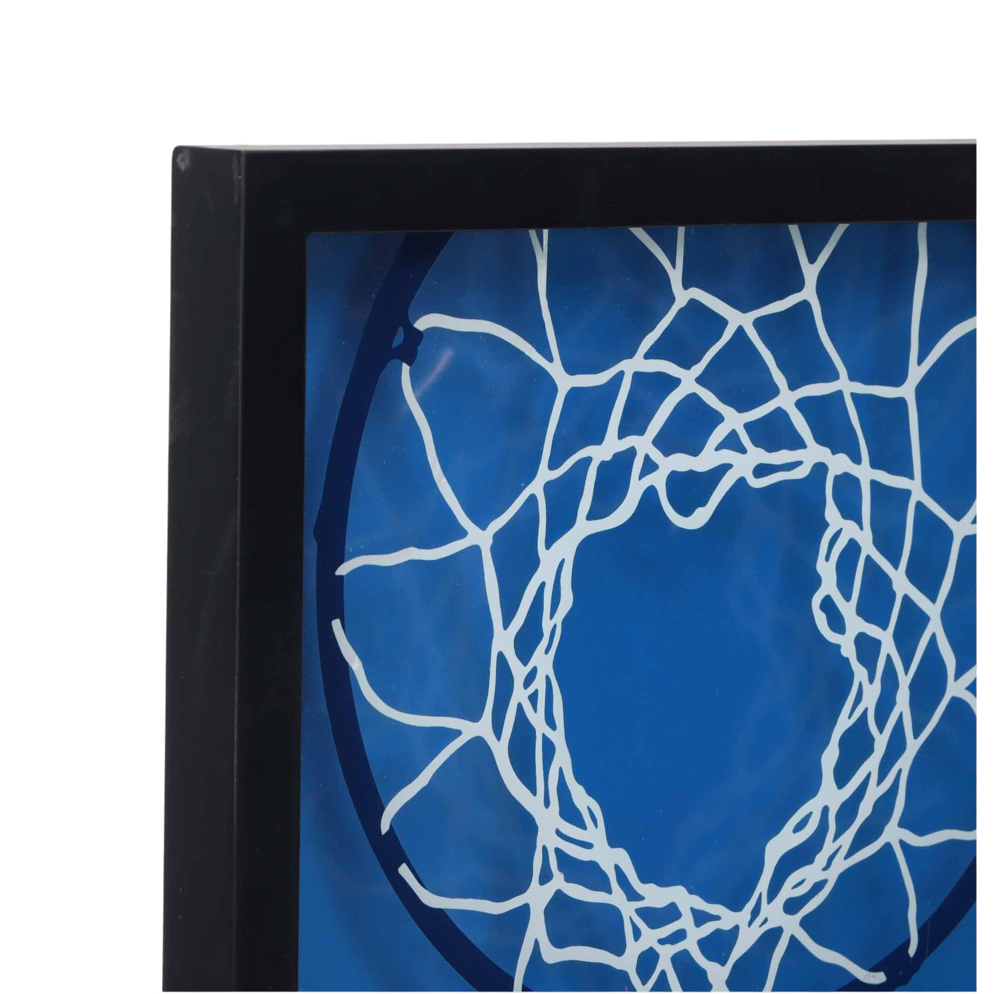 Open Road Dallas Mavericks Basketball Hoop Block Printed Glass Wall Decor product image