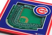 You the Fan Chicago Cubs 3D Stadium Views Coaster Set product image