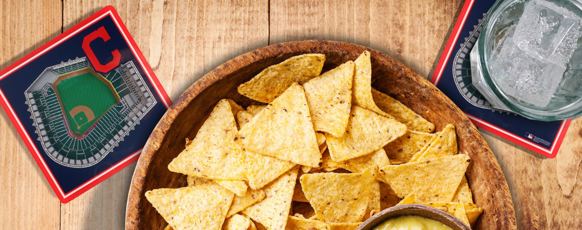 YouTheFan Cleveland Guardians Stadium View 3D Coaster Set product image