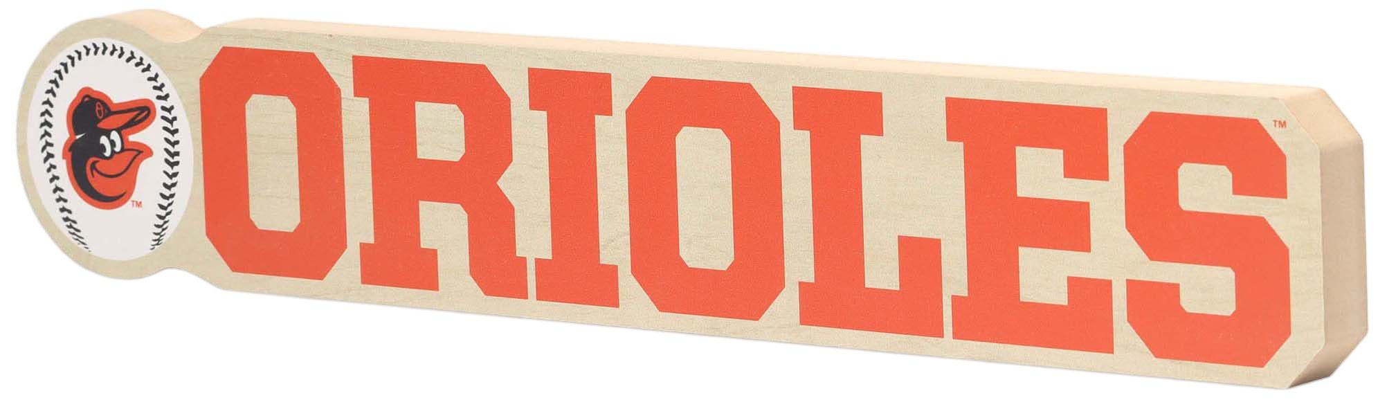 Open Road Baltimore Orioles Wood Block Sign product image