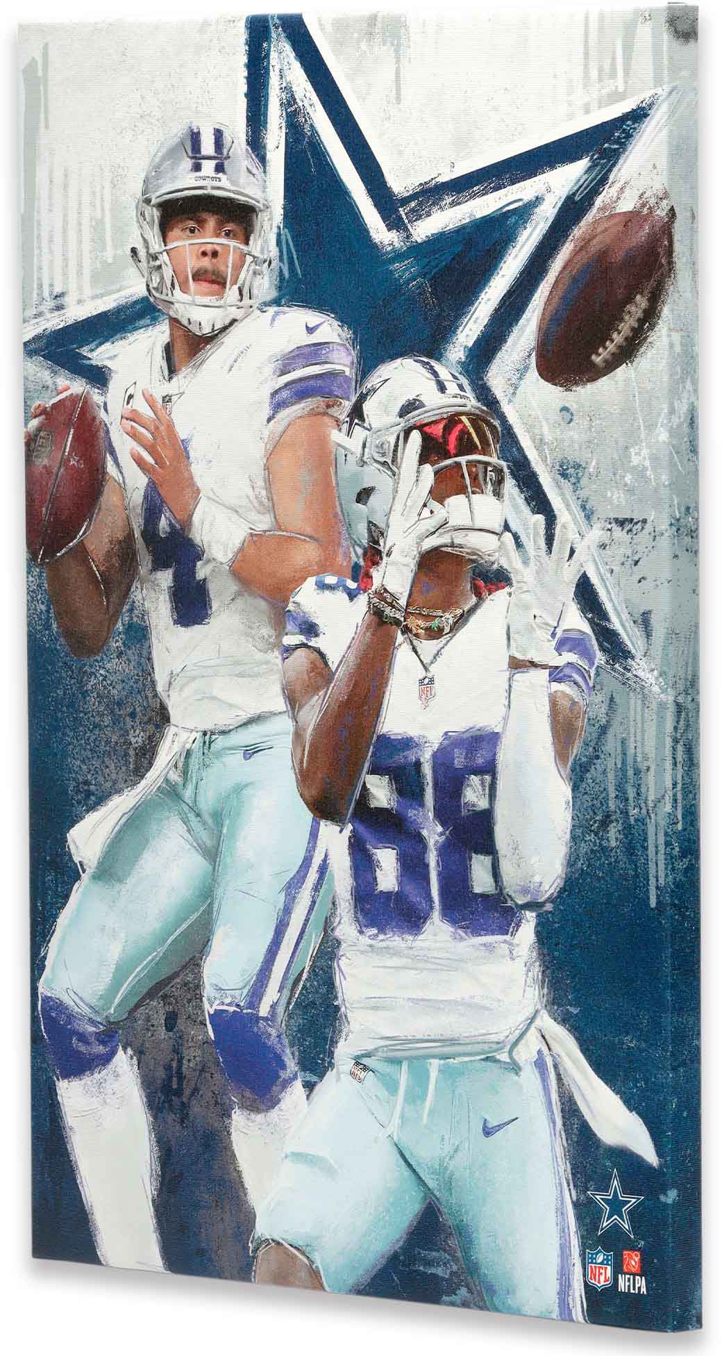 Open Road Dallas Cowboys Dak Prescott Player Canvas product image