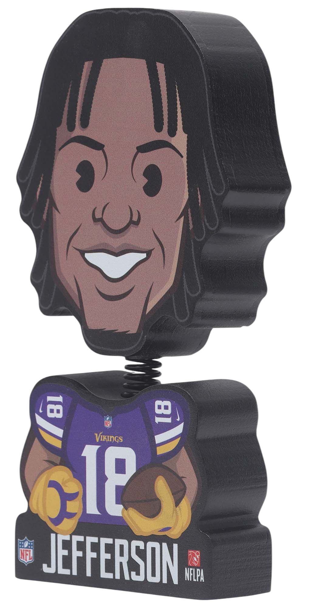 Open Road Unisex Minnesota Vikings Justin Jefferson Wood Mover and Shaker product image