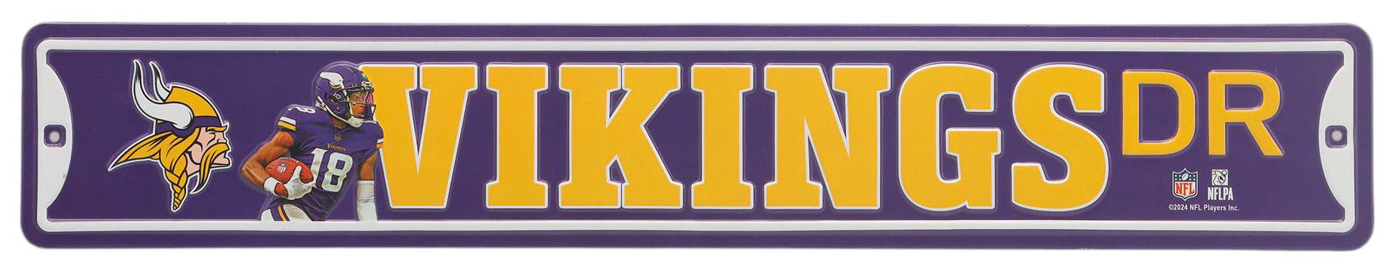 Open Road Minnesota Vikings Team Drive Sign product image