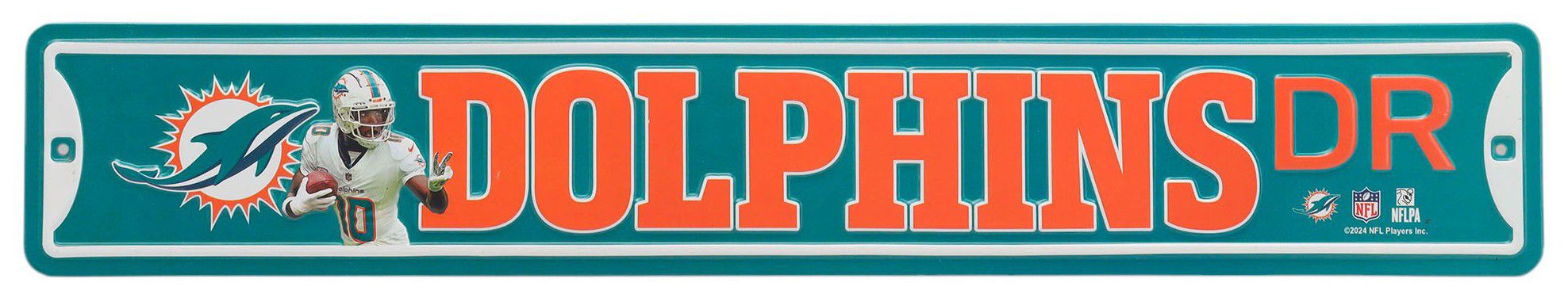 Open Road Miami Dolphins Team Drive Sign product image