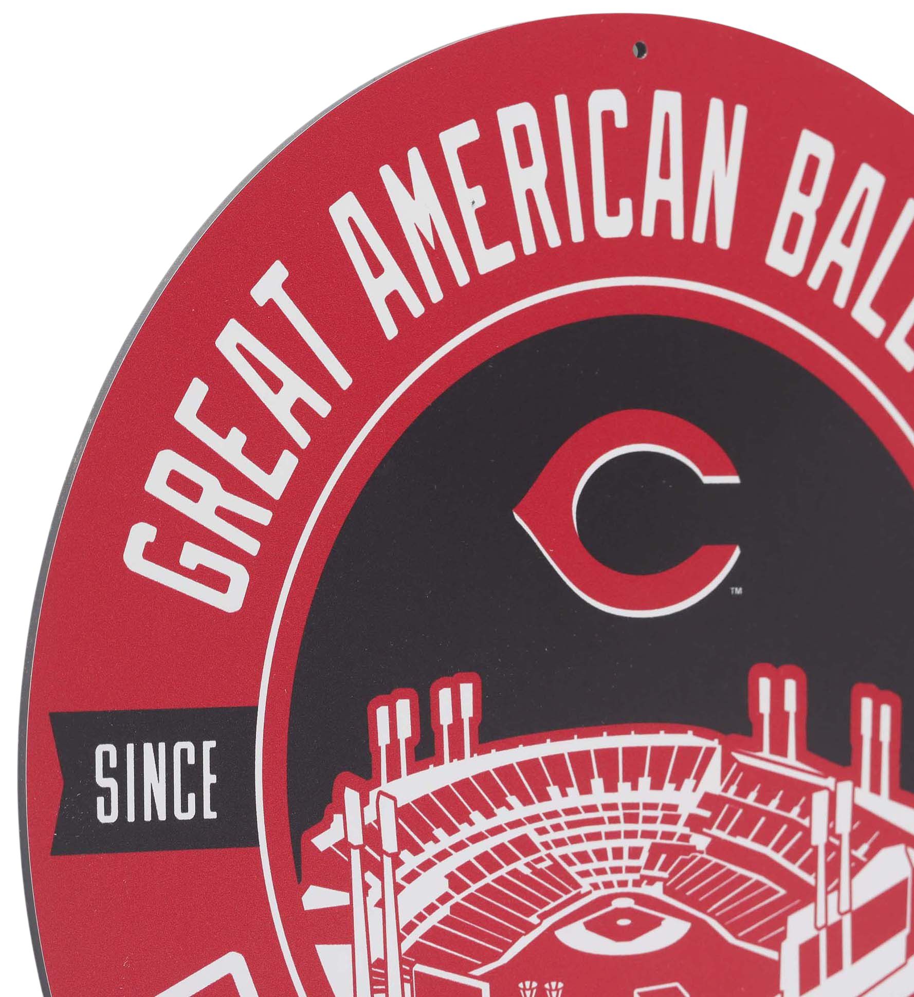 Open Road Cincinnati Reds X-Metal Sign product image