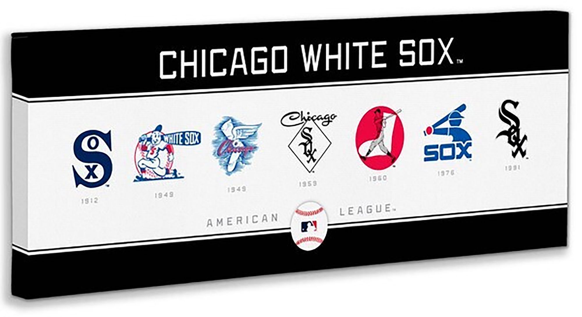 Open Road Chicago White Sox Evolution Canvas Sign product image
