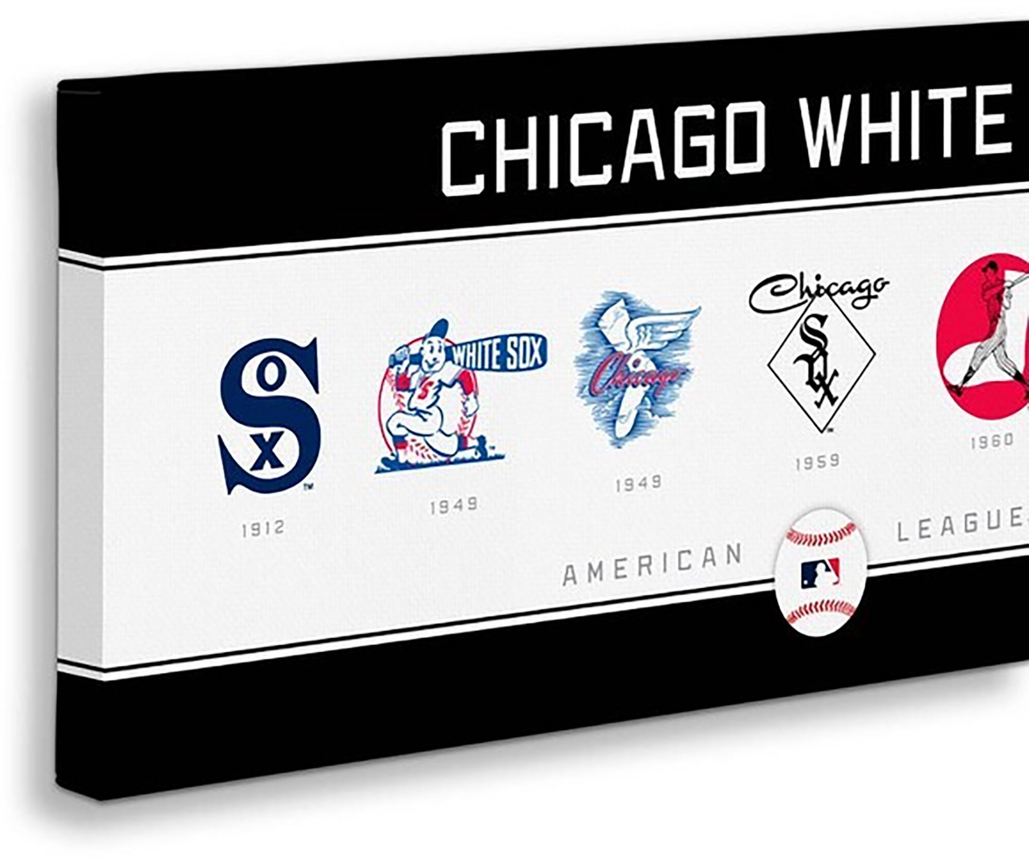 Open Road Chicago White Sox Evolution Canvas Sign product image