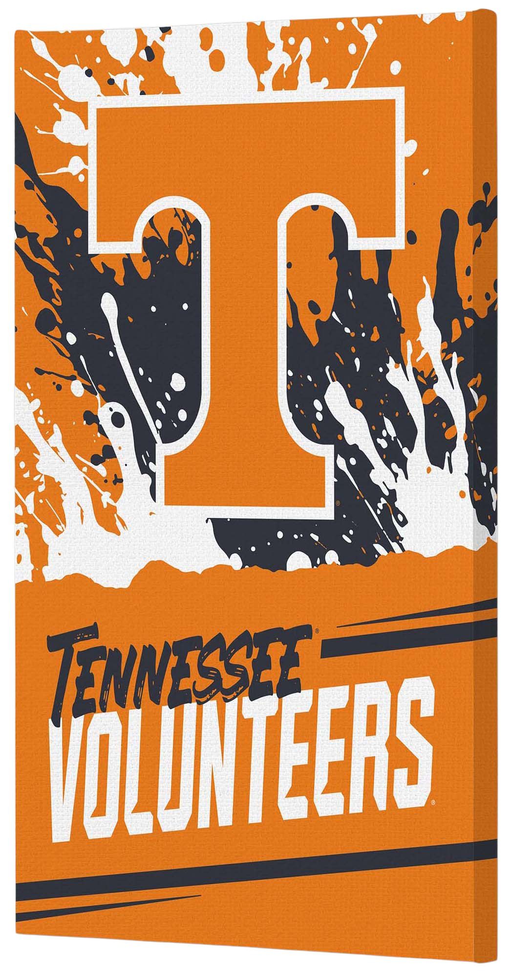 Open Road Tennessee Volunteers Splatter Canvas Sign product image