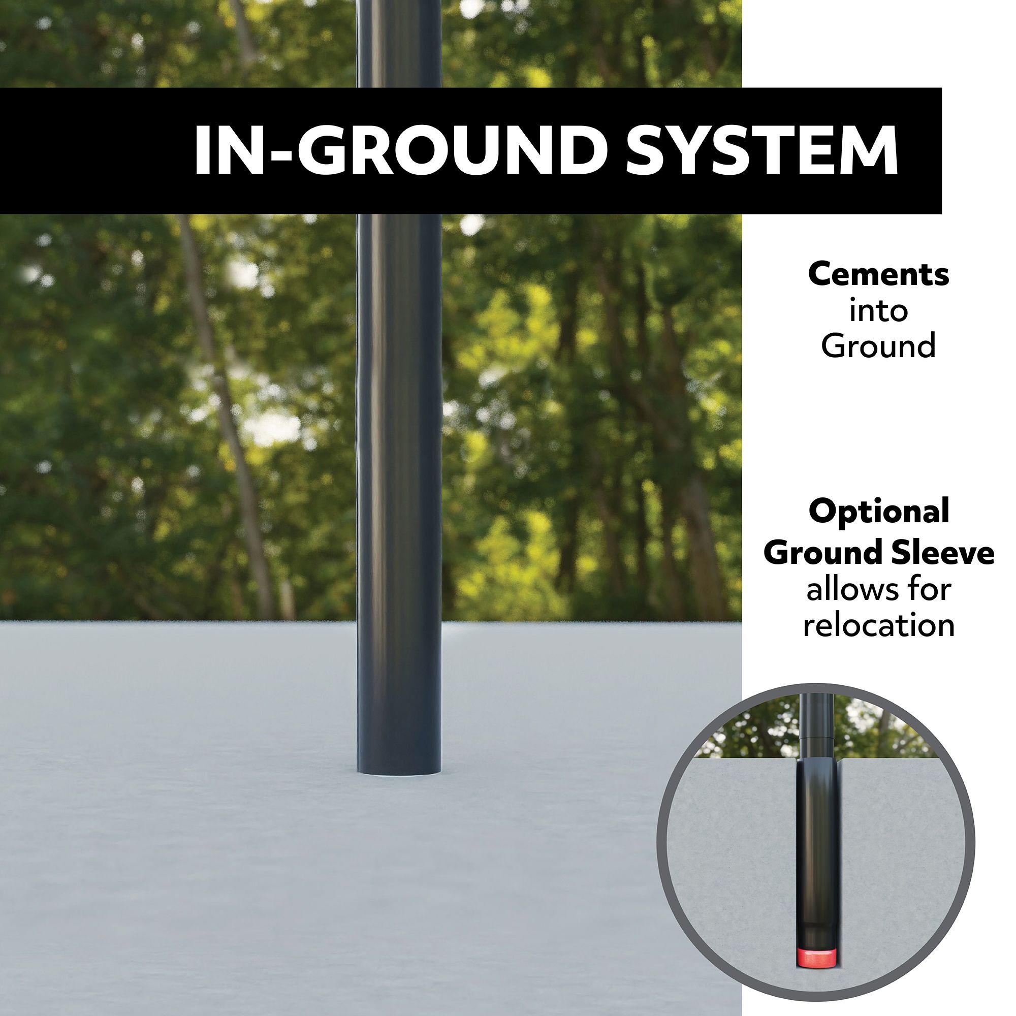 Lifetime Elite 52” In-Ground Basketball Hoop product image