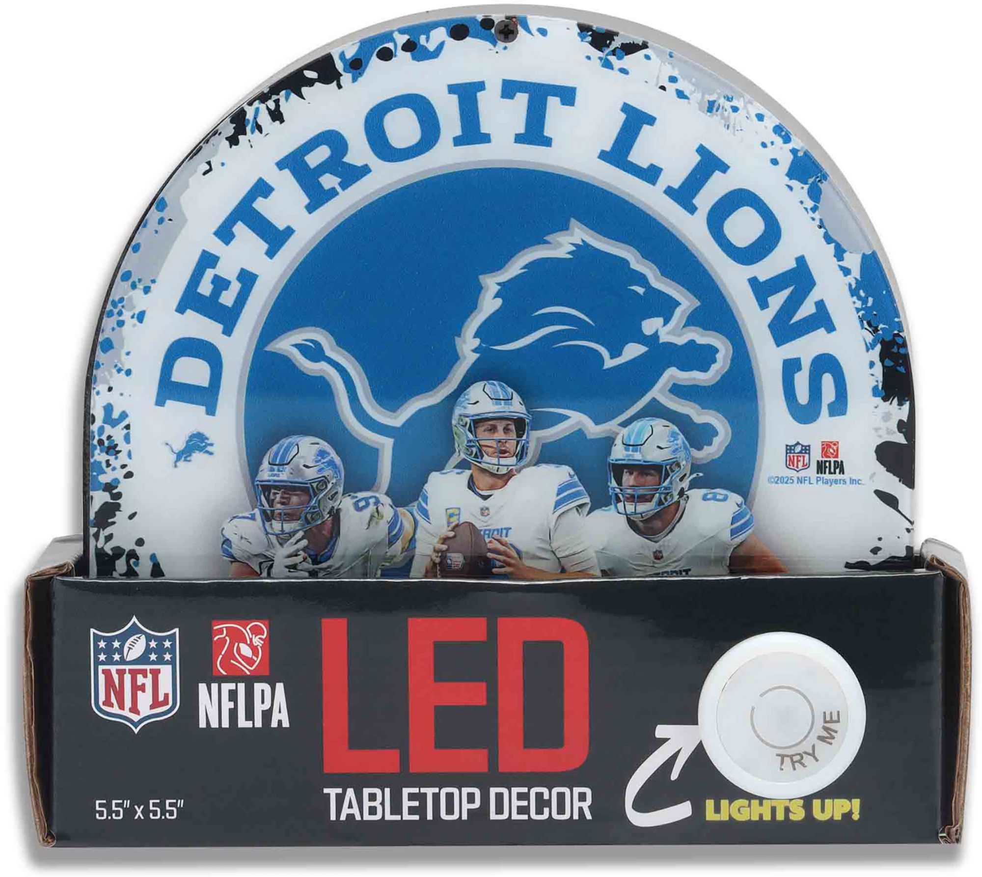 Open Road Detroit Lions Trio LED Sign product image