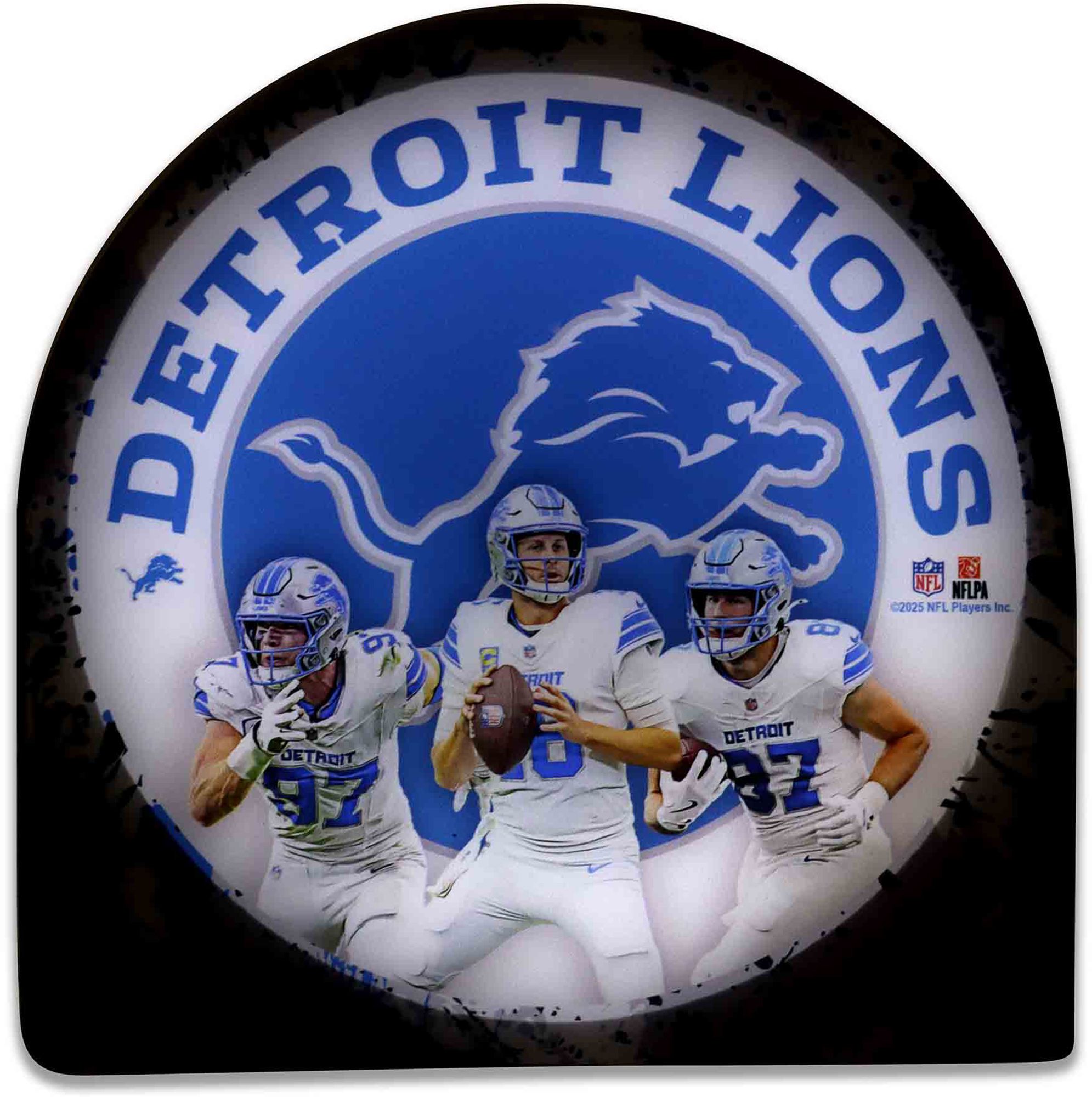 Open Road Detroit Lions Trio LED Sign product image