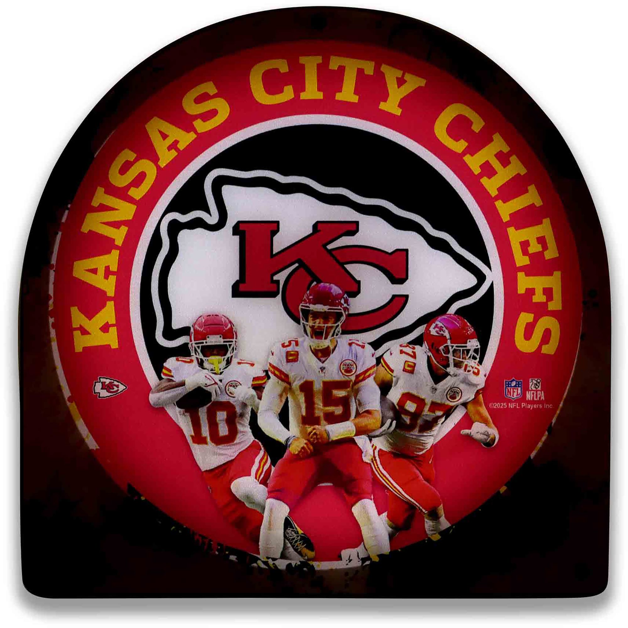 Open Road Kansas City Chiefs Trio LED Sign product image