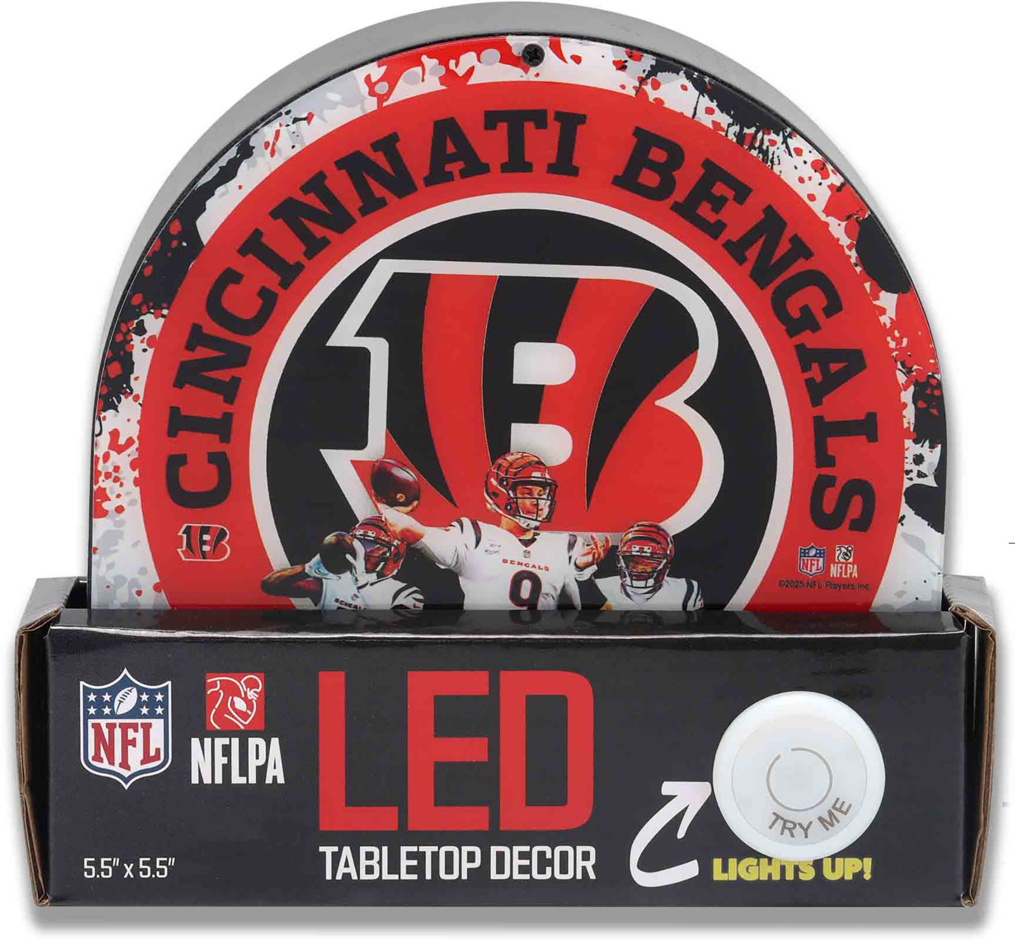 Open Road Cincinnati Bengals Trio LED Sign product image