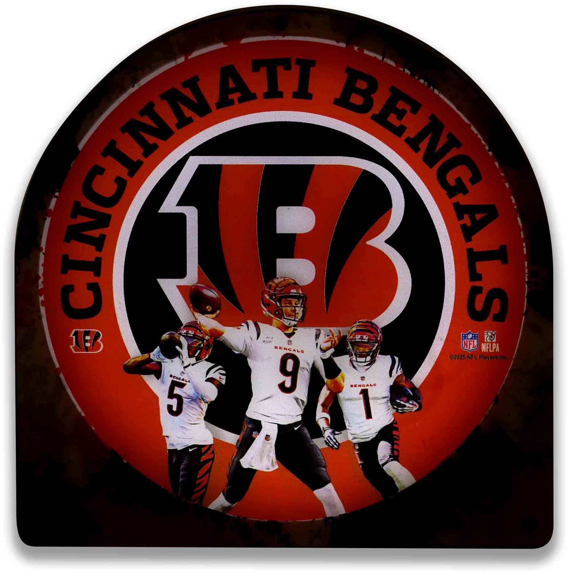 Open Road Cincinnati Bengals Trio LED Sign product image