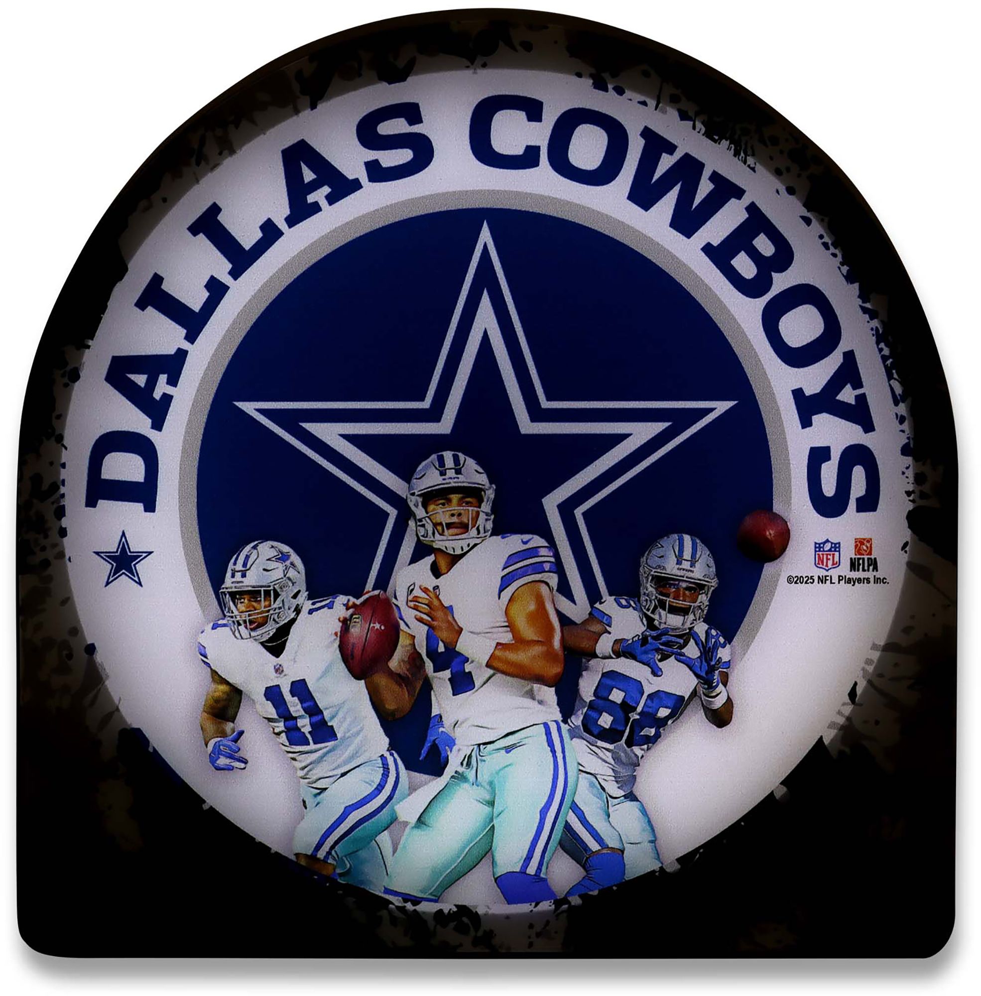 Open Road Dallas Cowboys Trio LED Sign product image