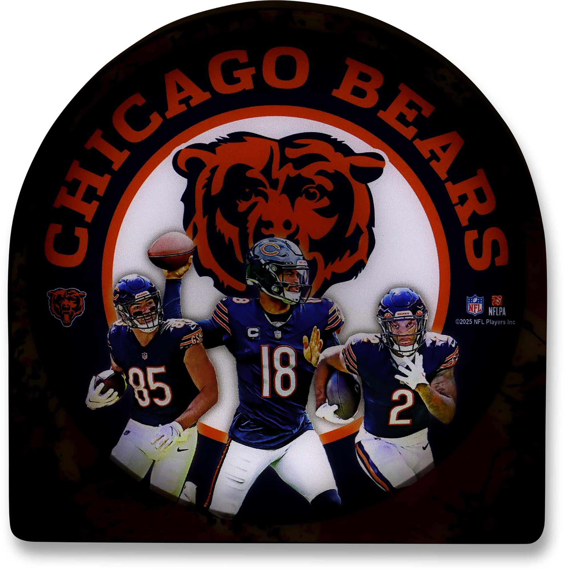 Open Road Chicago Bears Trio LED Sign product image