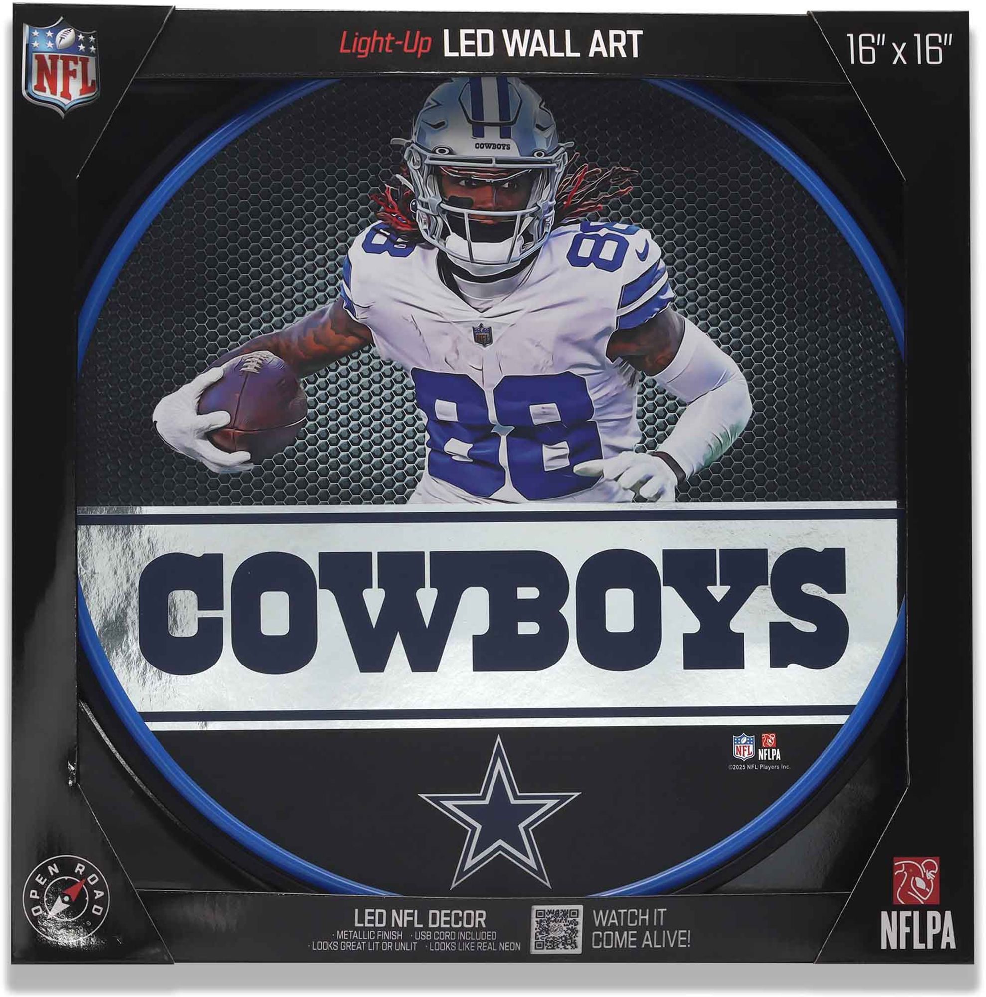 Open Road Dallas Cowboys LED Sign product image