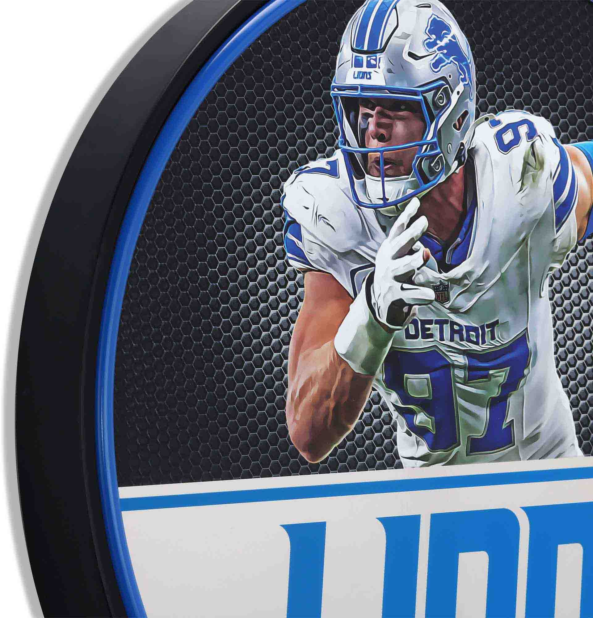 Open Road Detroit Lions Aidan Hutchinson LED Sign product image