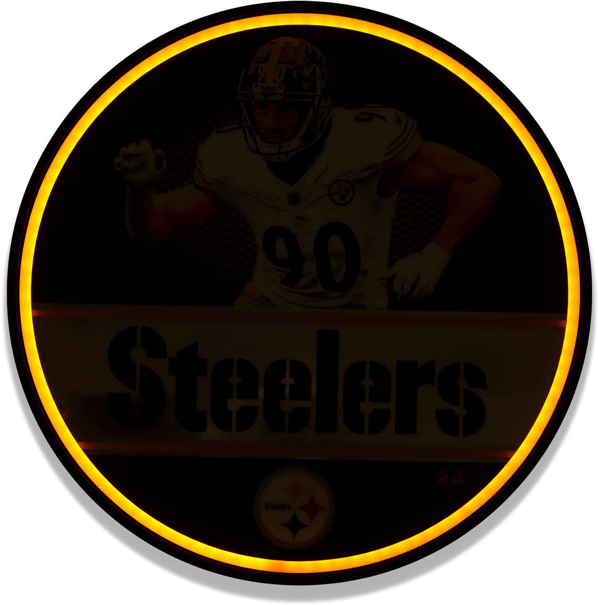 Open Road Pittsburgh Steelers T. J. Watt LED Sign product image